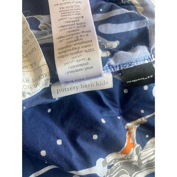 Pottery Barn Kids Star Wars Twin Comforter Millinium Falcon Bb8 C-3PO R2D2 - Picture 4 of 7